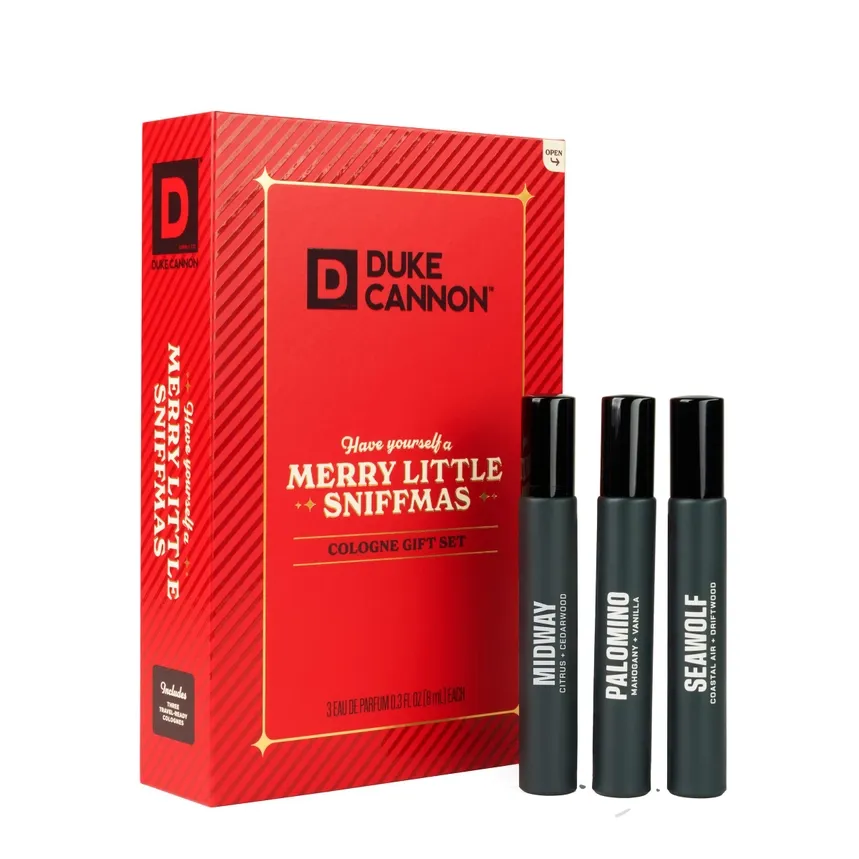 Sniffmas Book-Cologne Gift Set