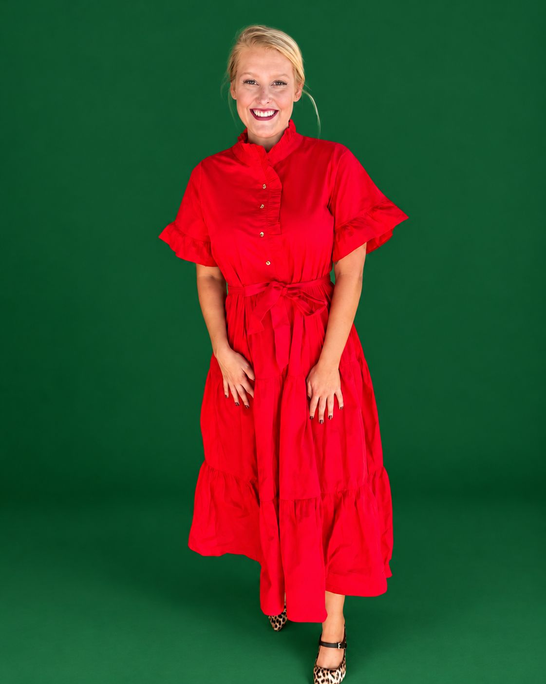 Kate Festive Red Dress