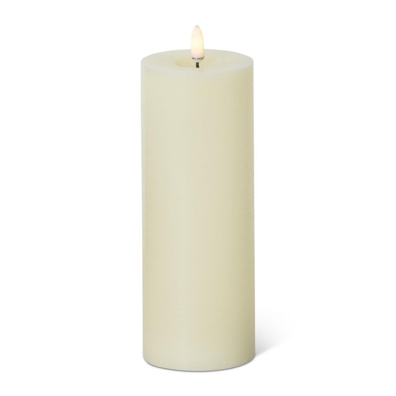 8x3" Cream LED Pillar Candle