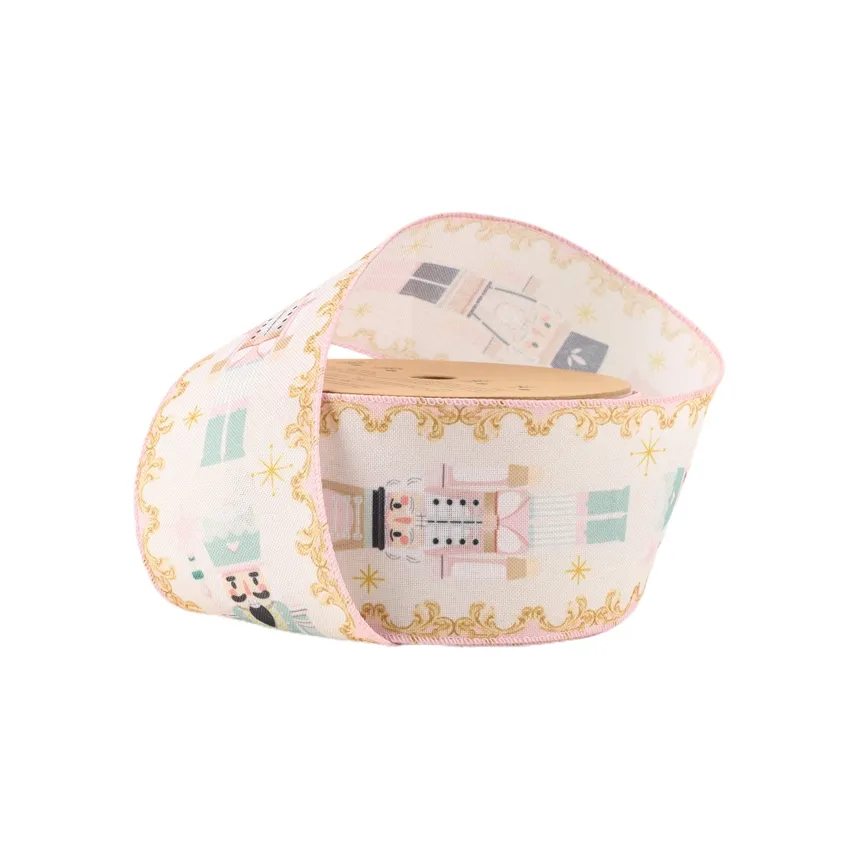 VG 2.5" Pink Nutcracker Ribbon