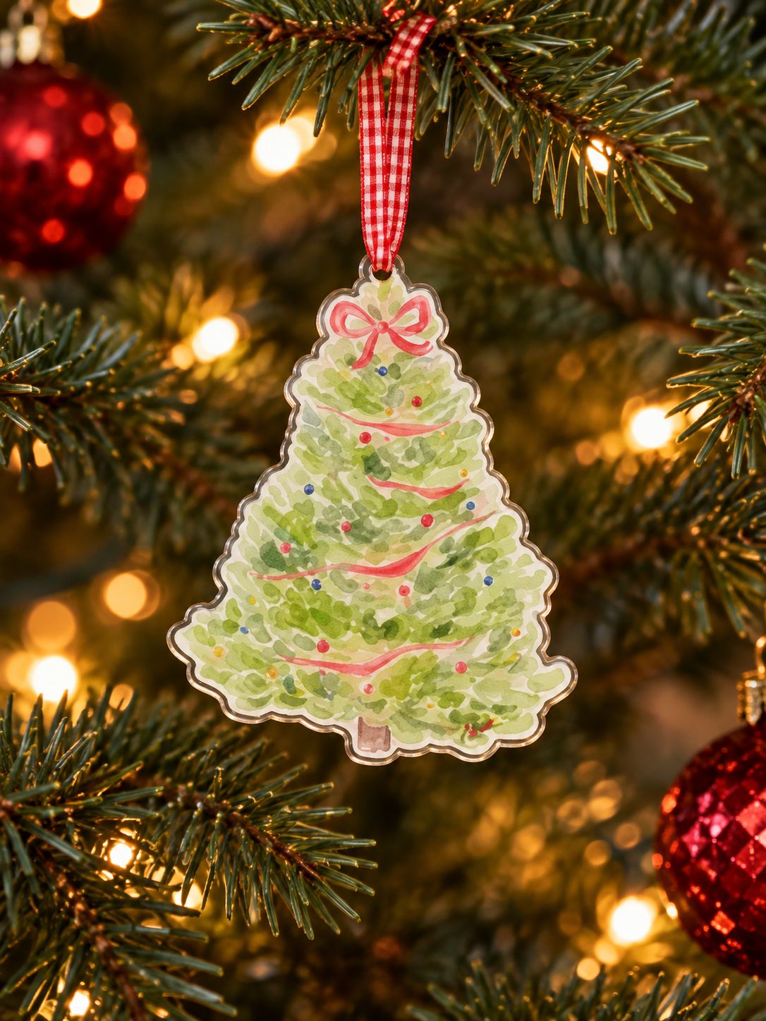 VG Christmas Tree Acrylic Ornament