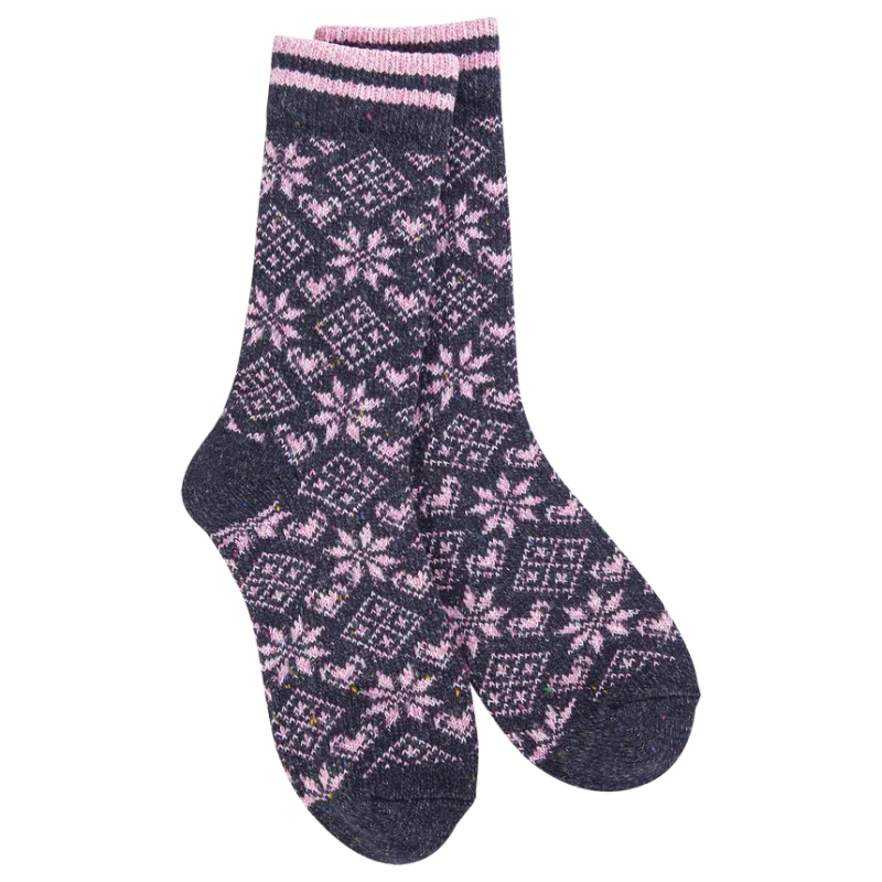 VG Diamond Denim Holiday Confetti Crew