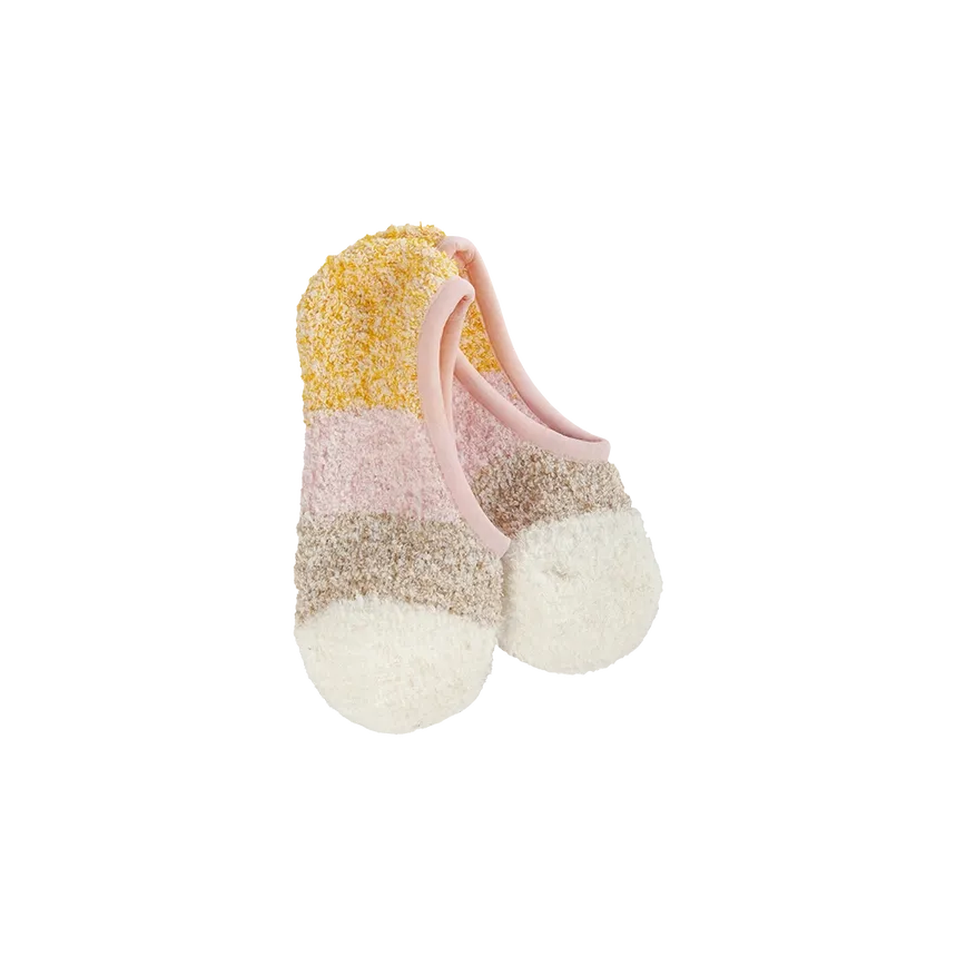 VG Cozy Footsie-Yellow/Pink Multi