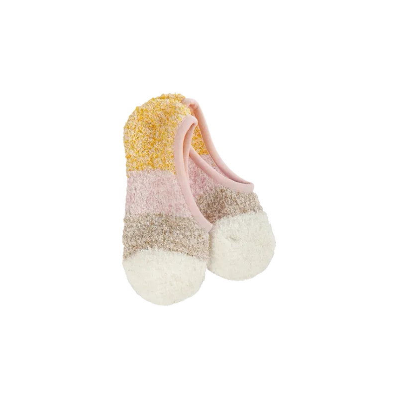 VG Cozy Footsie-Yellow/Pink Multi