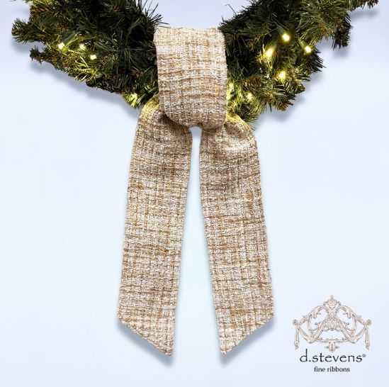 VG Blissful Boucle Sash-Beige/Lt Blue/Celery
