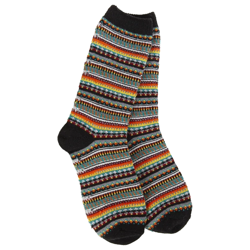 VG Boho Crew Black Stripe