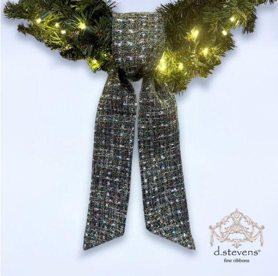 VG Blissful Boucle Sash-White/Copper/Blue/Green