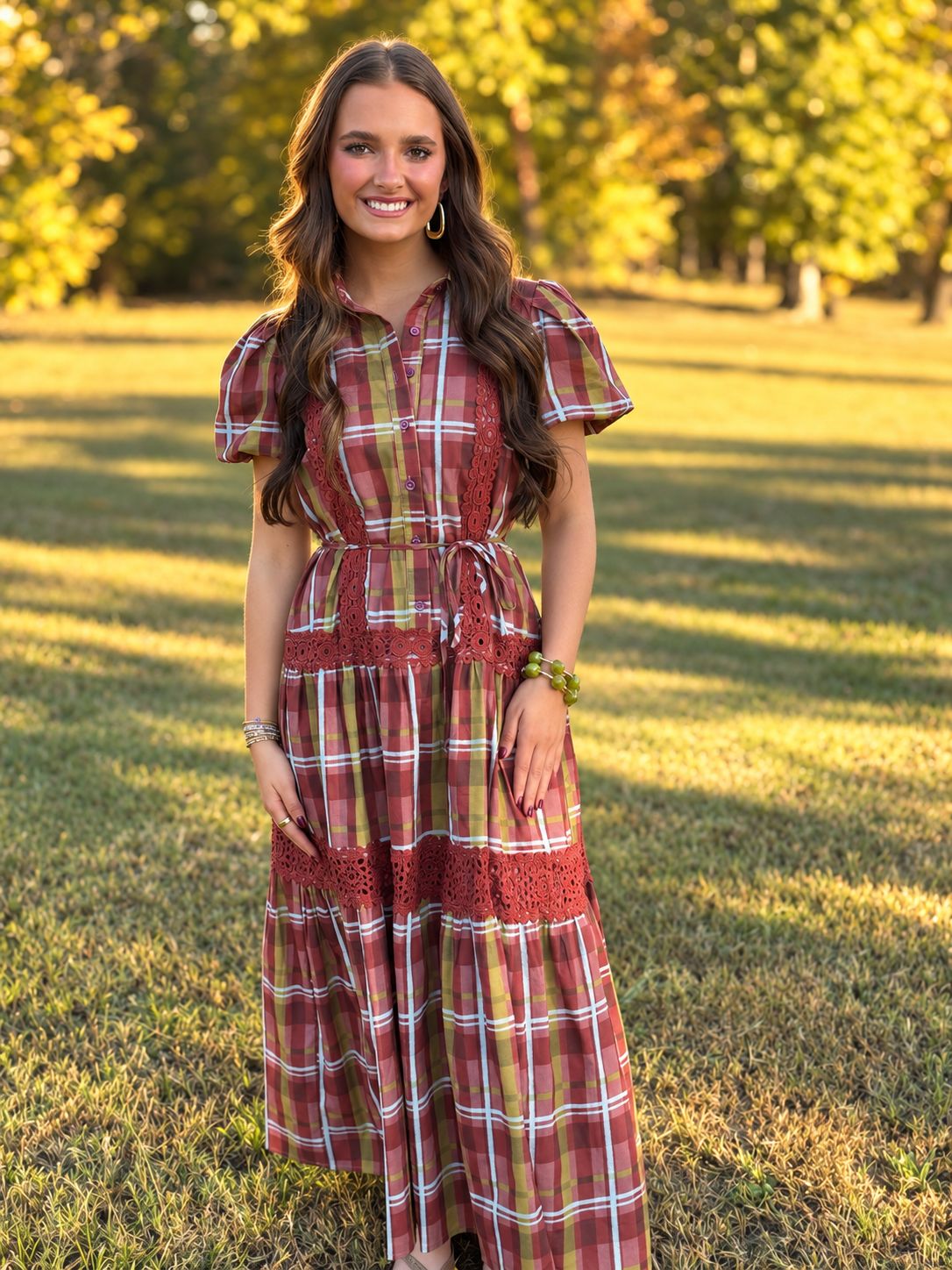 Cranberry Orchard Dress
