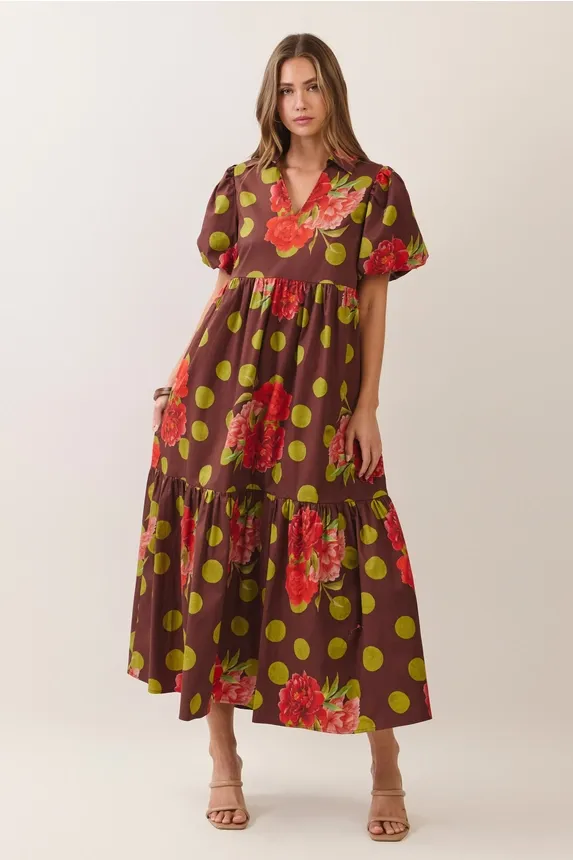 Cinnamon &amp; Wildflowers Dress