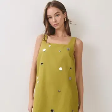 Golden Hour Glimmer Dress