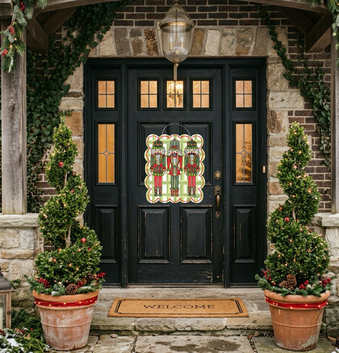 VG Nutcracker Trio Doorhanger