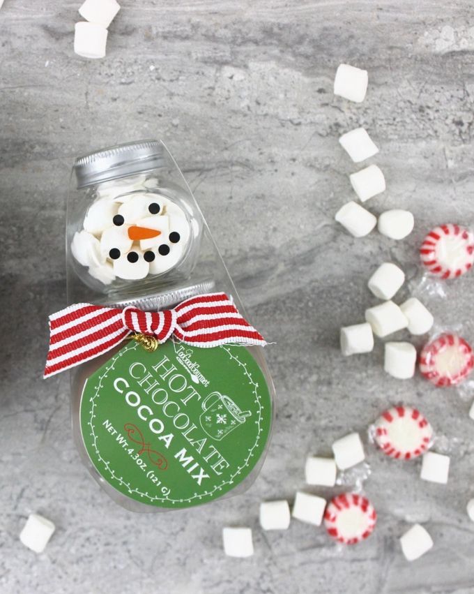 VG Snowman Hot Chocolate Jar