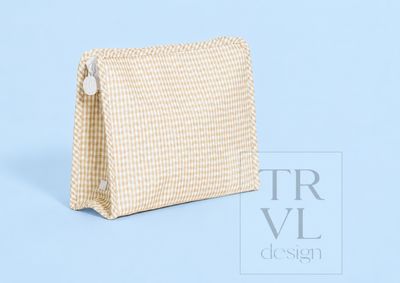 Gingham Khaki Large Roadie