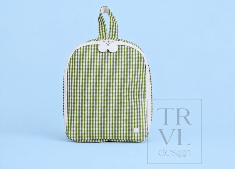 Gingham Moss Bring It Lunch Bag
