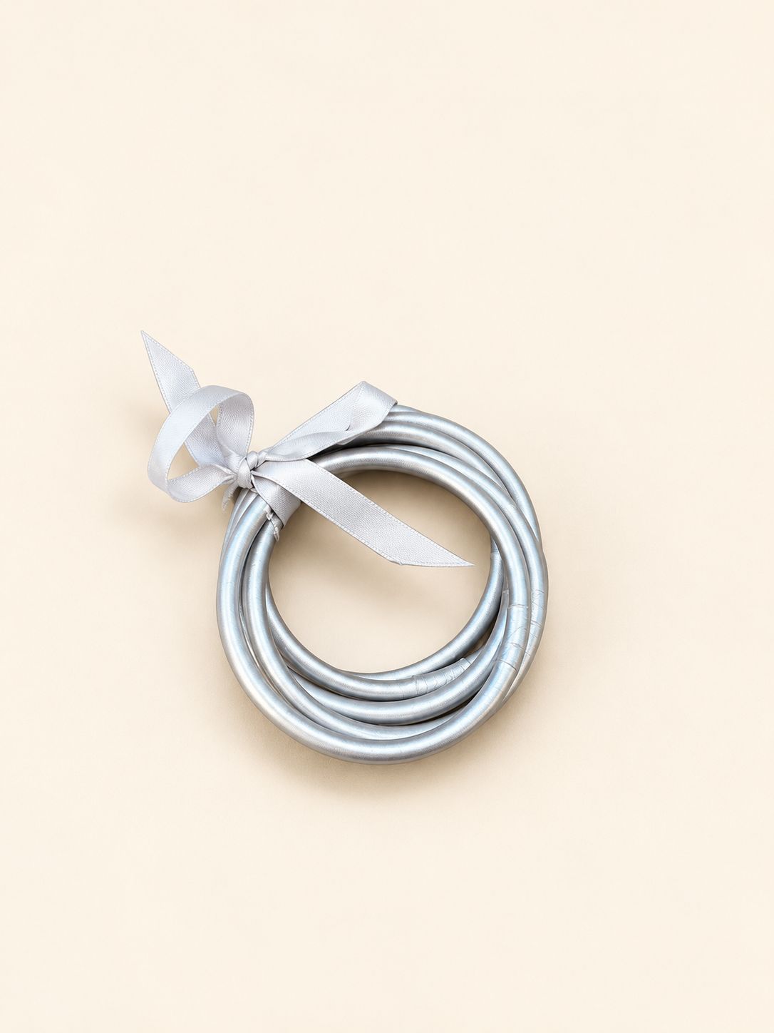 VG Bangle Set-Rhodium