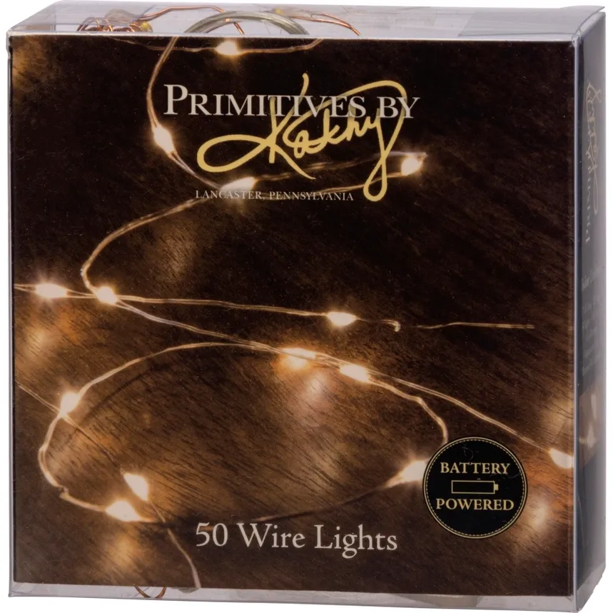 VG 50 Light Wire String Lights