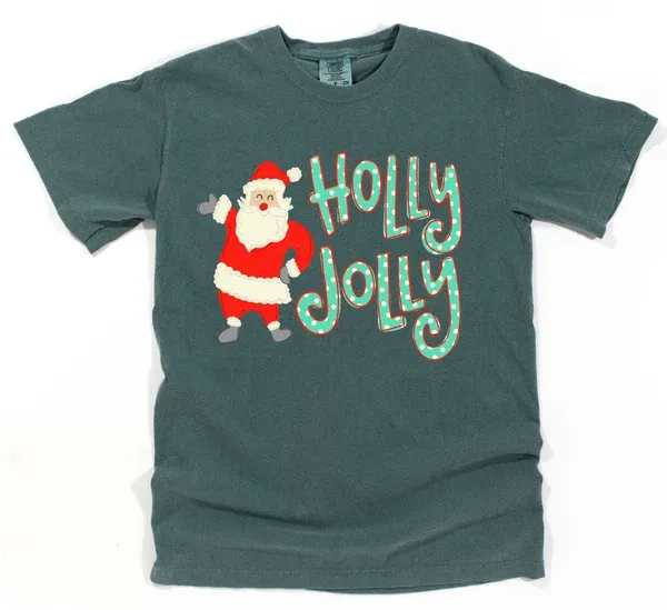 Youth Holly Jolly Polka Tee