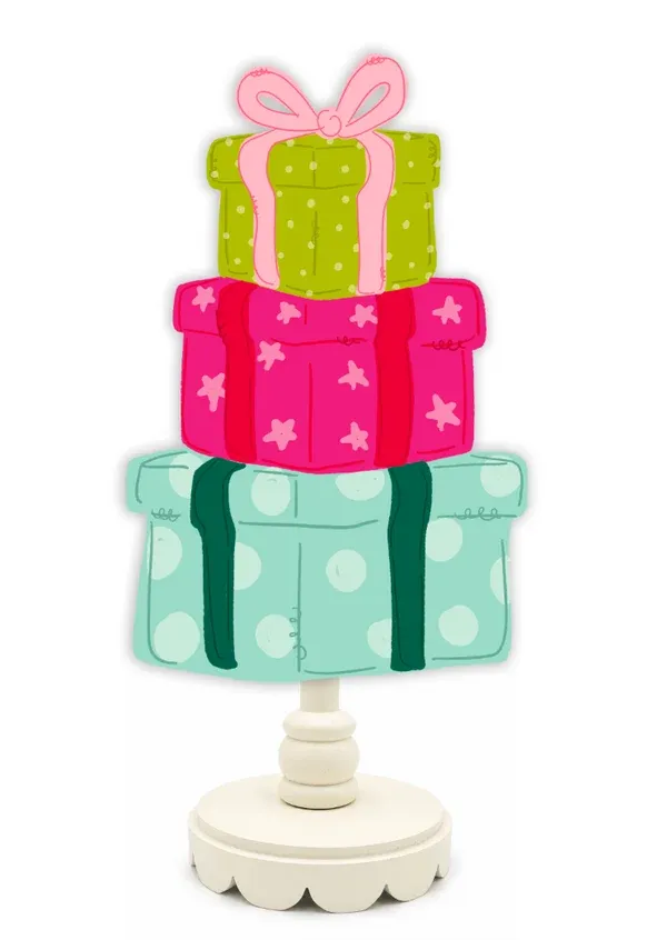Stack of Presents Topper