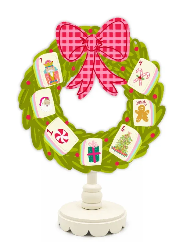 Mahj Wreath Topper