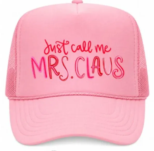 Just Call Me Mrs Clus Trucker