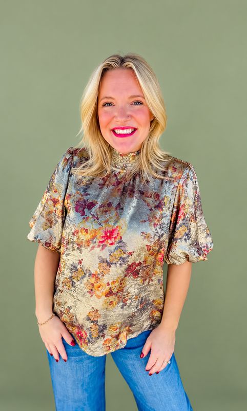 CH Gilded Magnolia Top