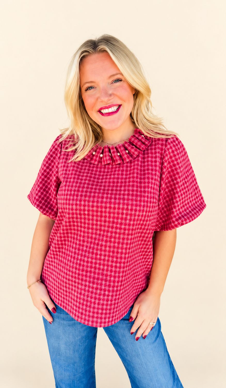 CH Primrose &amp; Pearls Top