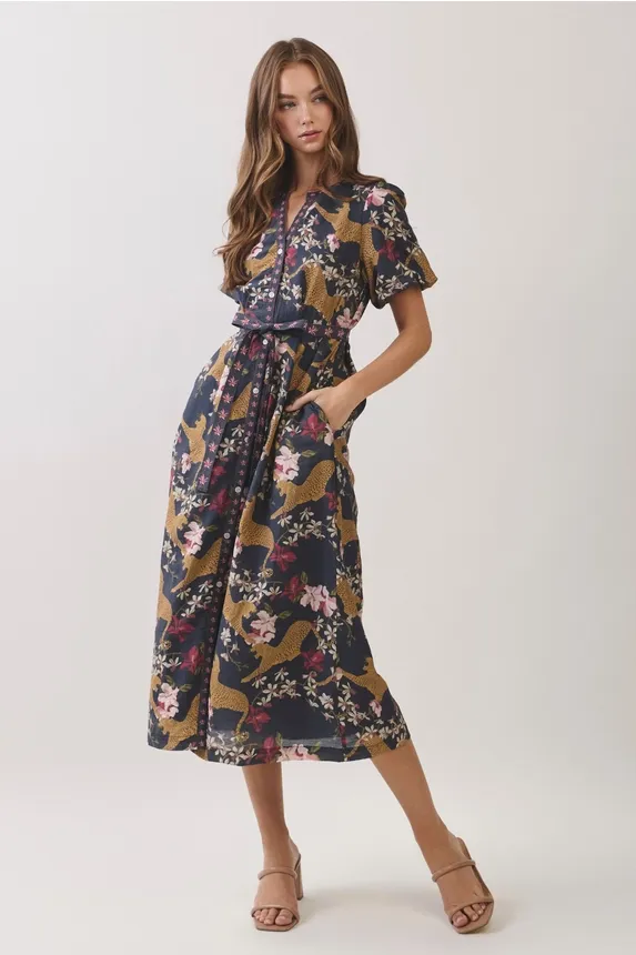 Midnight Menagerie Dress