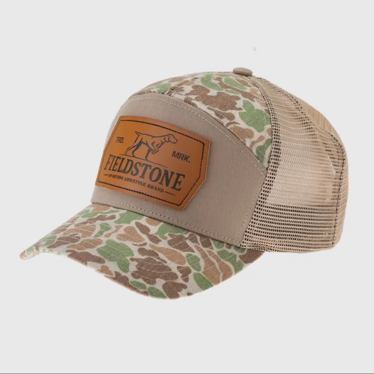 7 panel camo hat