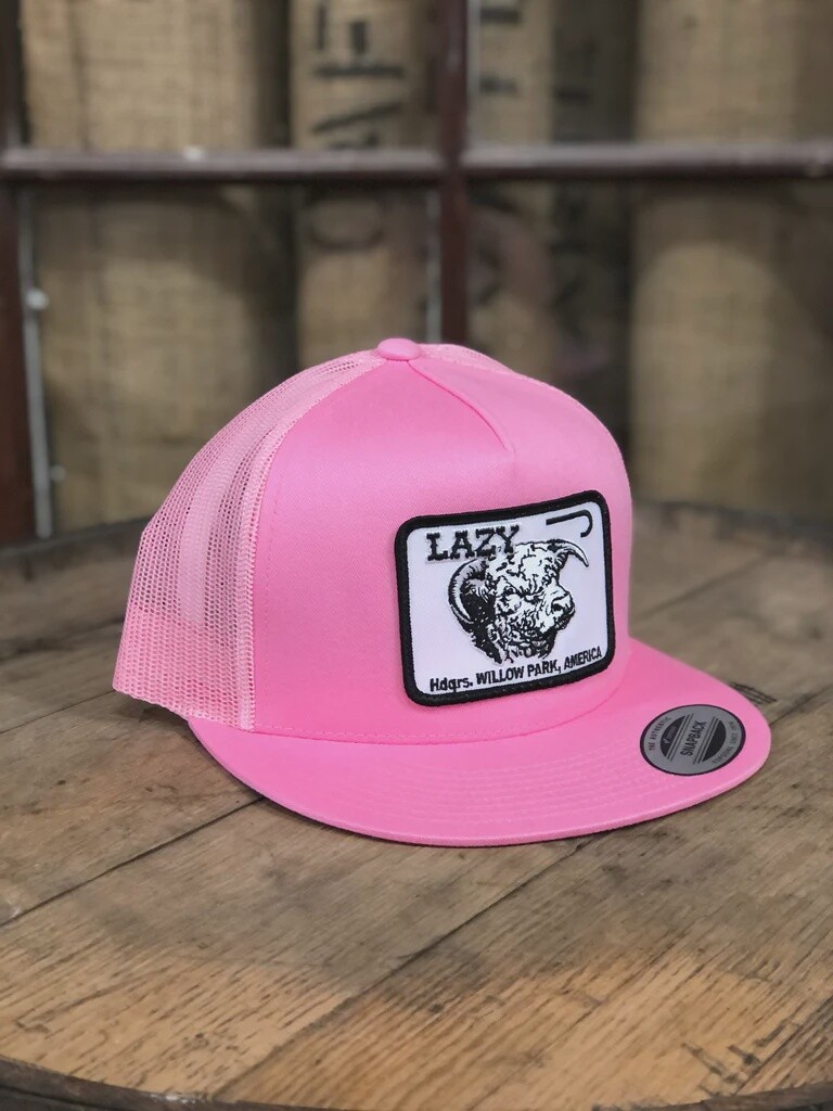 LAZY J RANCH WEAR CATTLE HEADQUARTERS CAP 4"