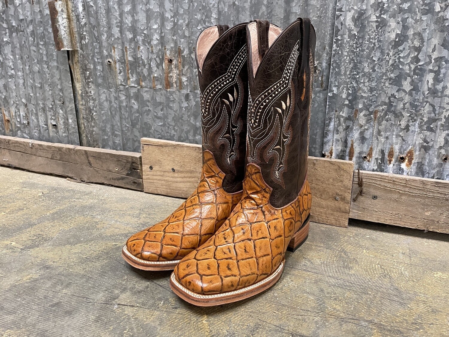 PIRARUCU PRINT - MIEL/BROWN