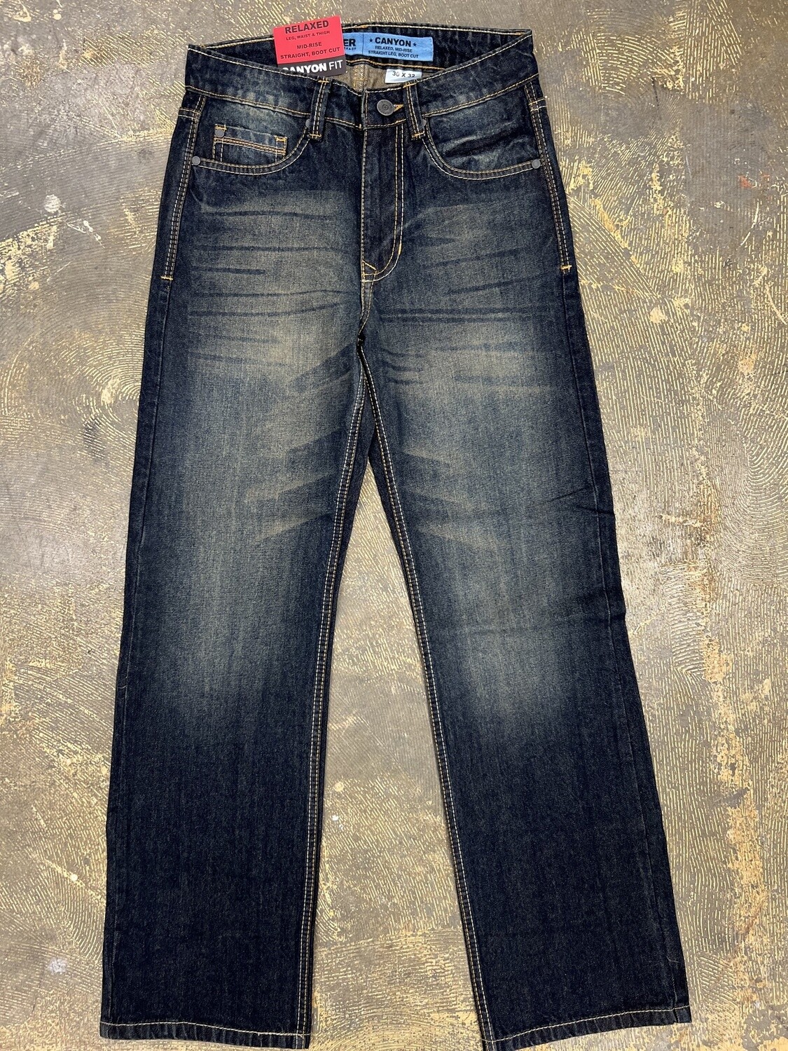 DARK DENIM RELAXED FIT