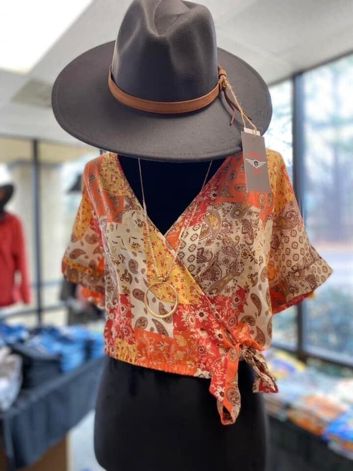 SHORT SLEEVE DOLMAN WRAP