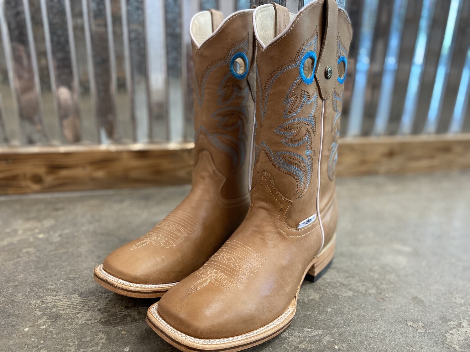 MEN'S BULL RIDER LEATHER BOOTS