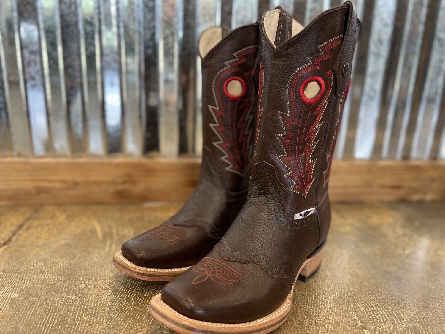 MENS RODEO LEATHER BOOTS
