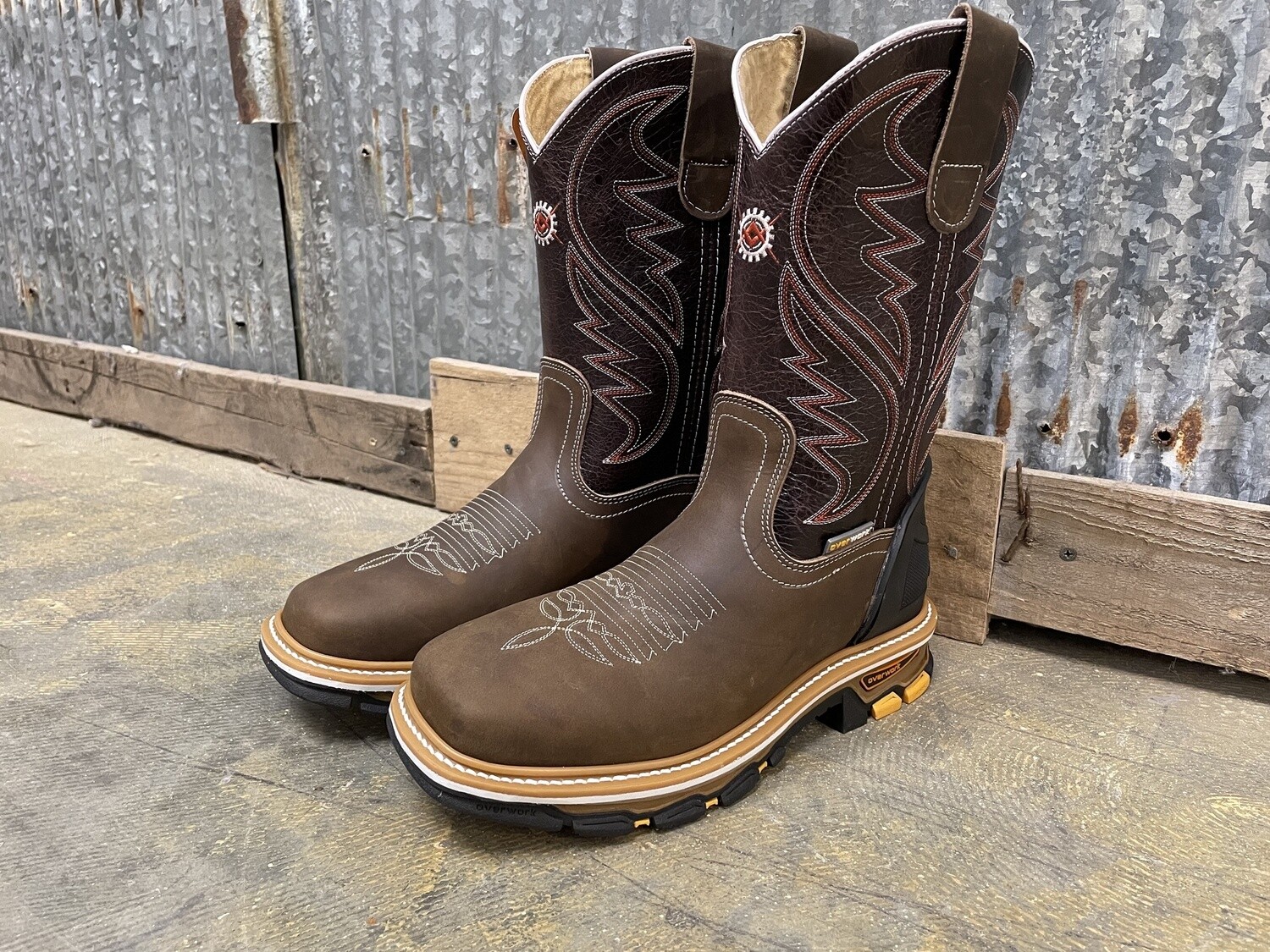 OVERWORK BOOTS CRAZY CHOCO