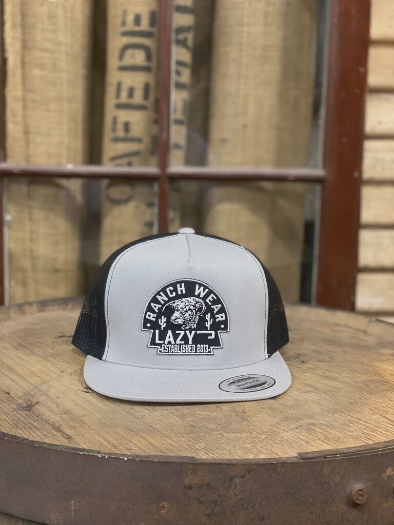 LAZY J RANCH WEAR ARROWHEAD PATCH CAP 4"