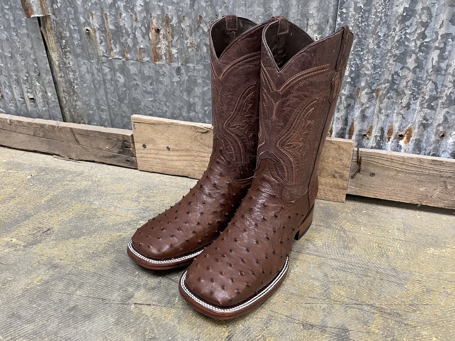 OSTRICH EXOTICS - BROWN