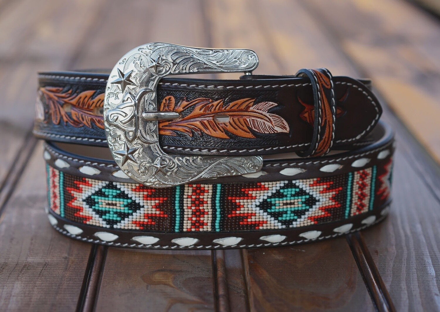 “Kadok” Beaded belt
