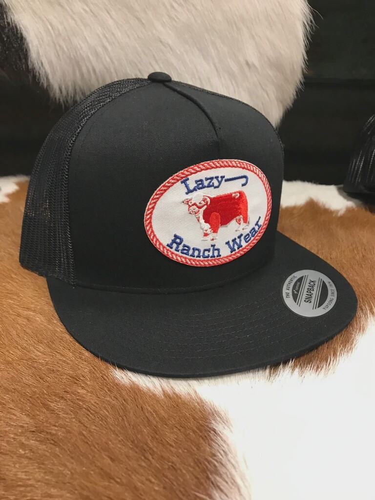 LAZY J BLKBLK4 RED ORIGINAL PATCH