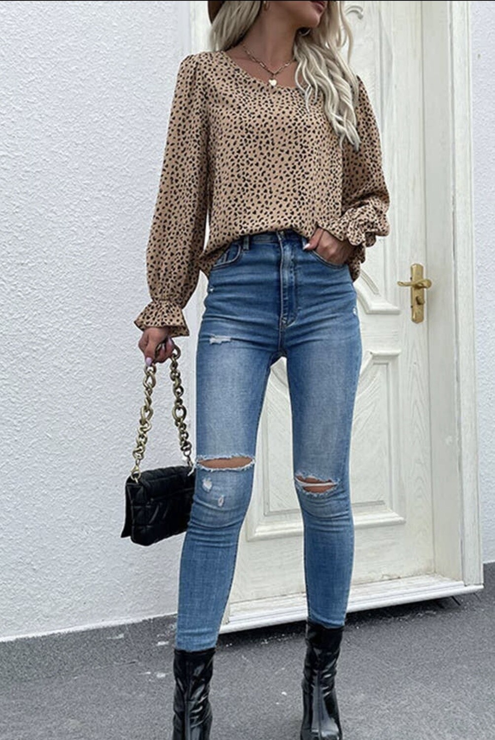 O-NECK BLOUSE