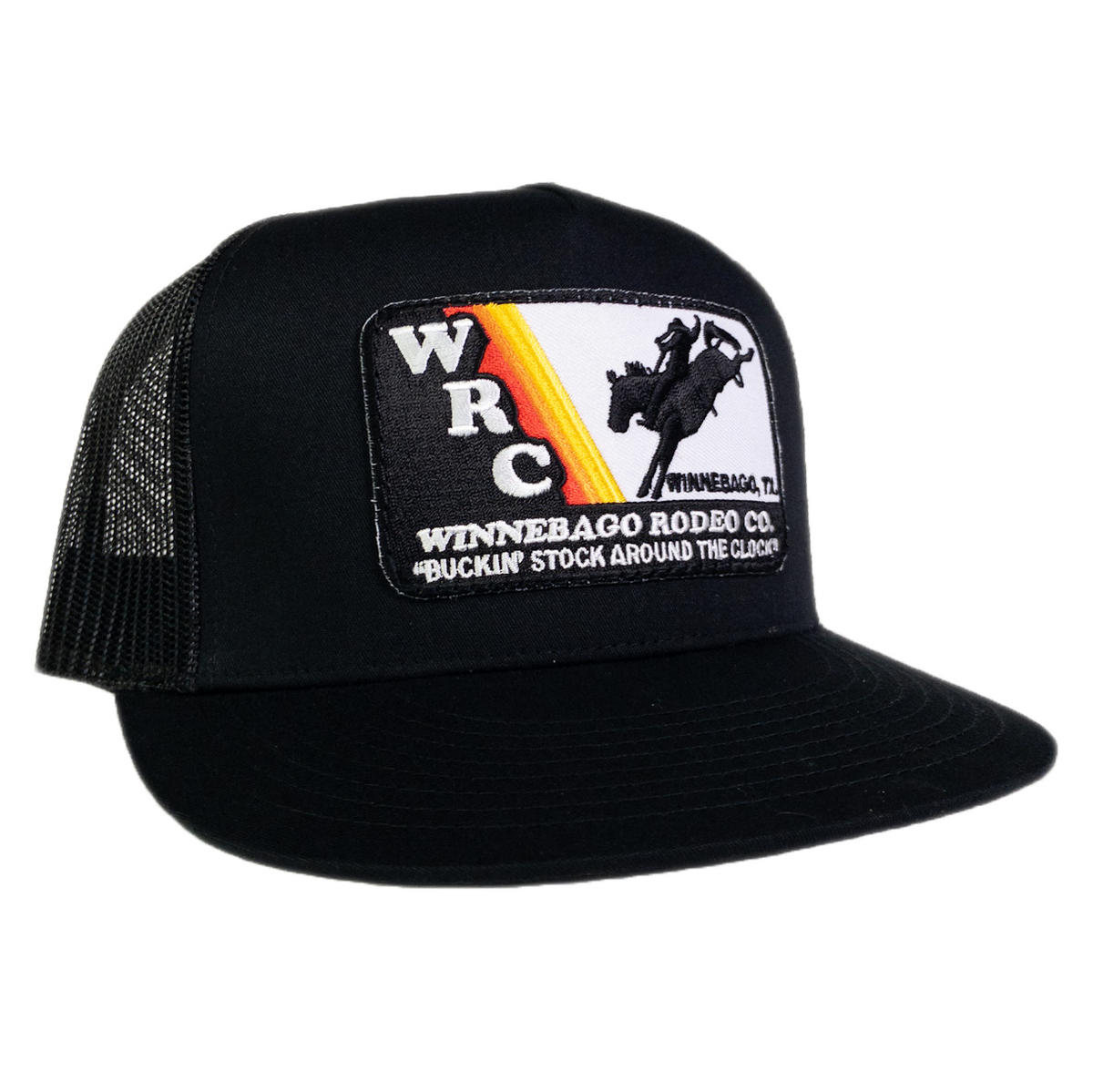 WRC PATCH BLACK FLATBILL