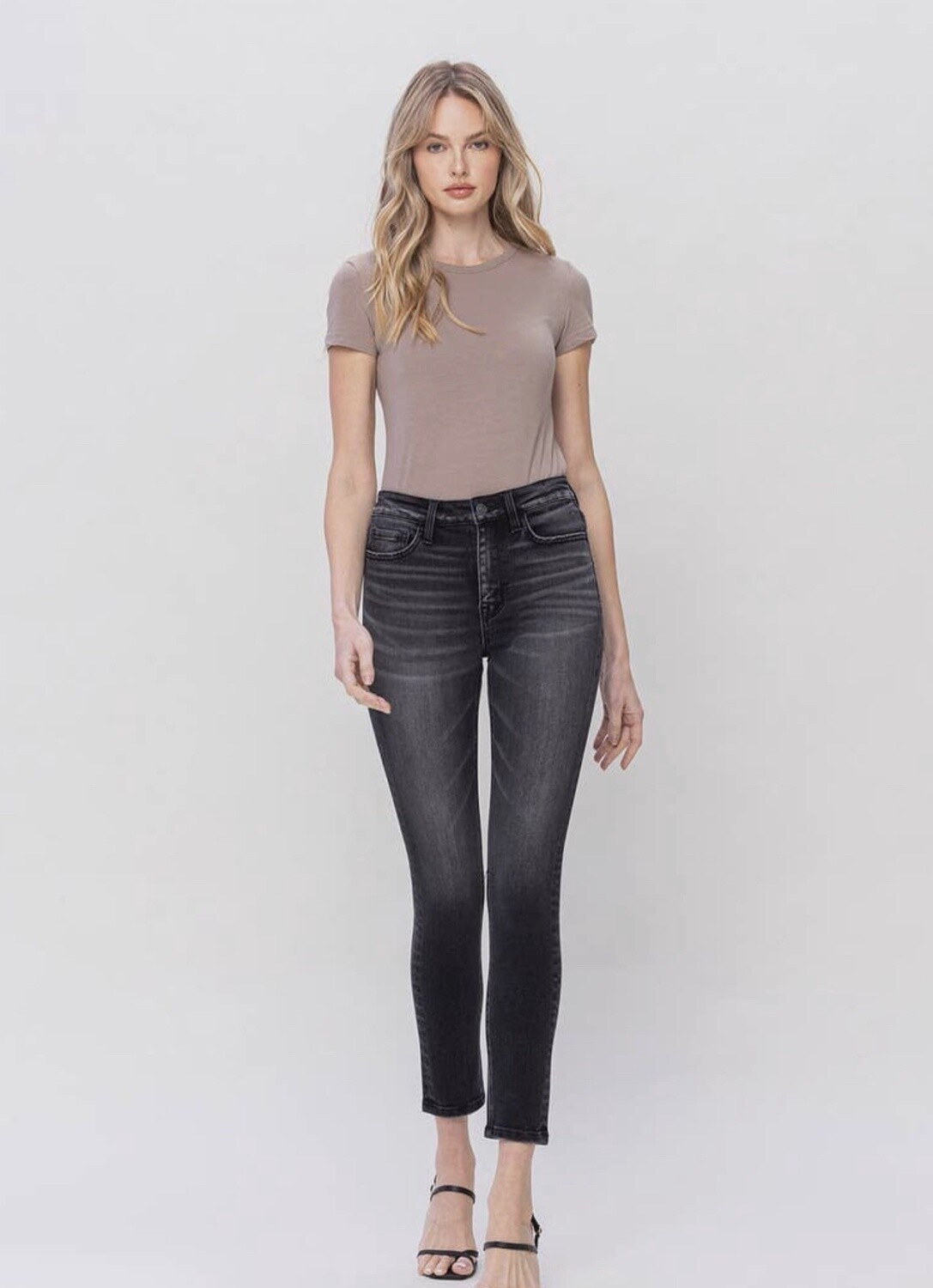 Black high rise skinny’s