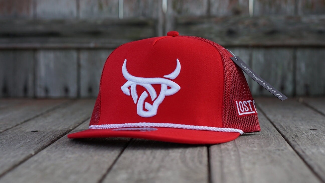 Rope Hat Red