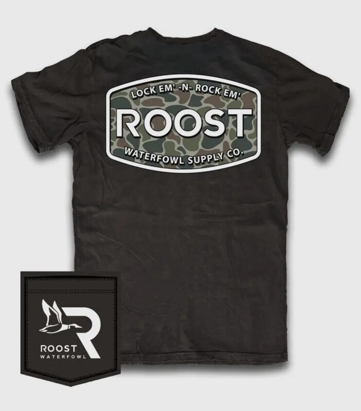 Roost camo logo