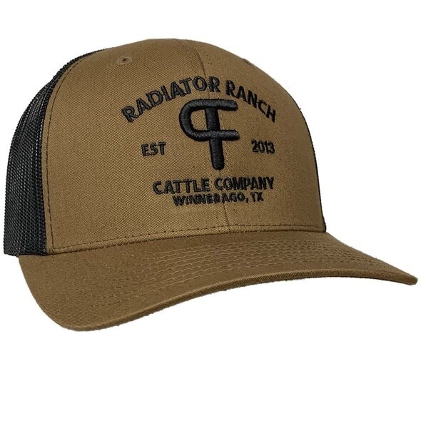 RADIATOR RANCH PF BRAND COYOTE BROWN PRECURVE