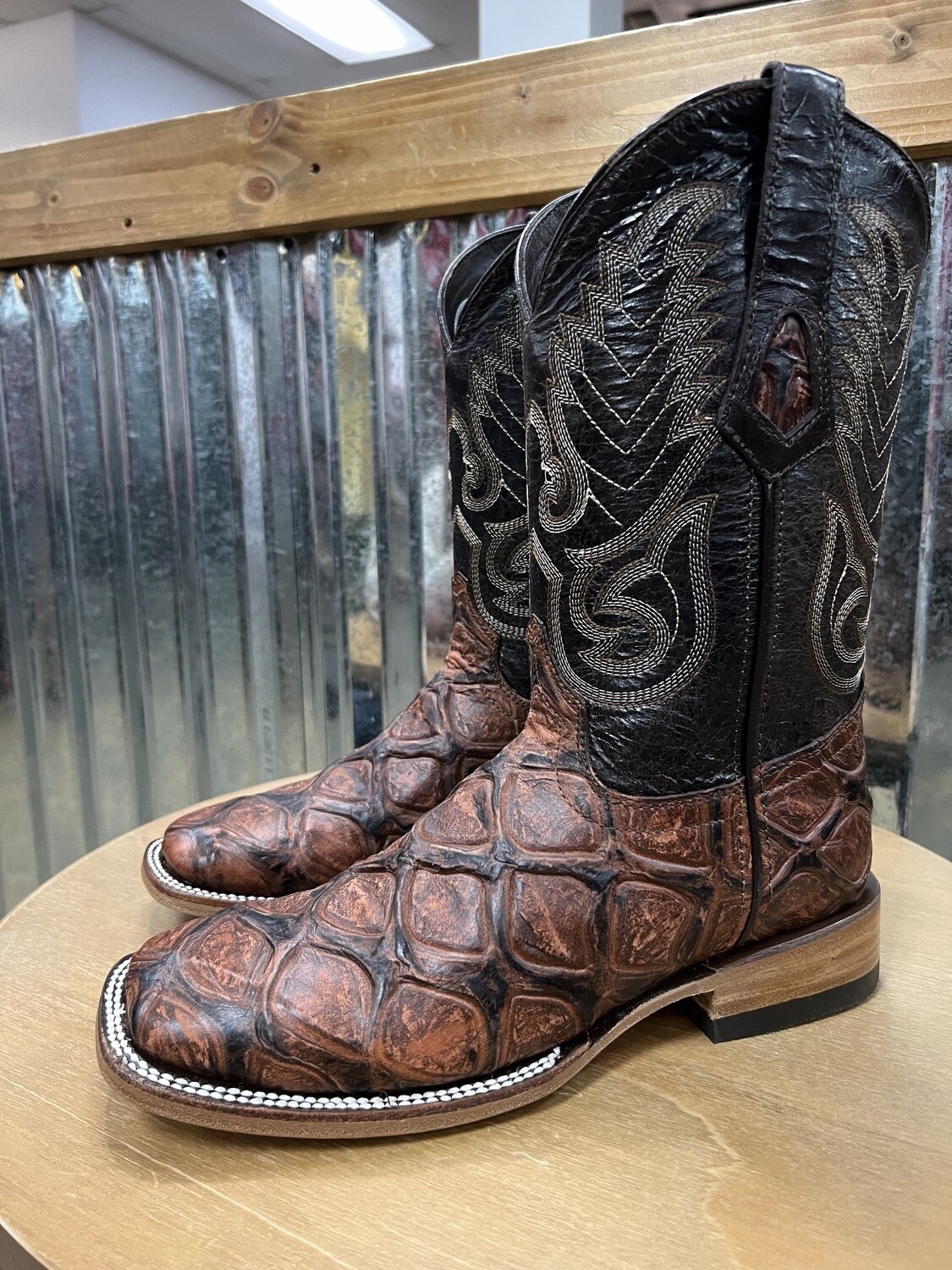 Shedron Pirarucu Print Boot