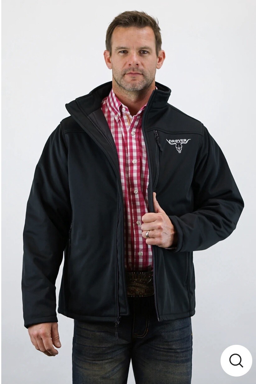 Softshell Jacket, With Concealed Carry Holster - Black