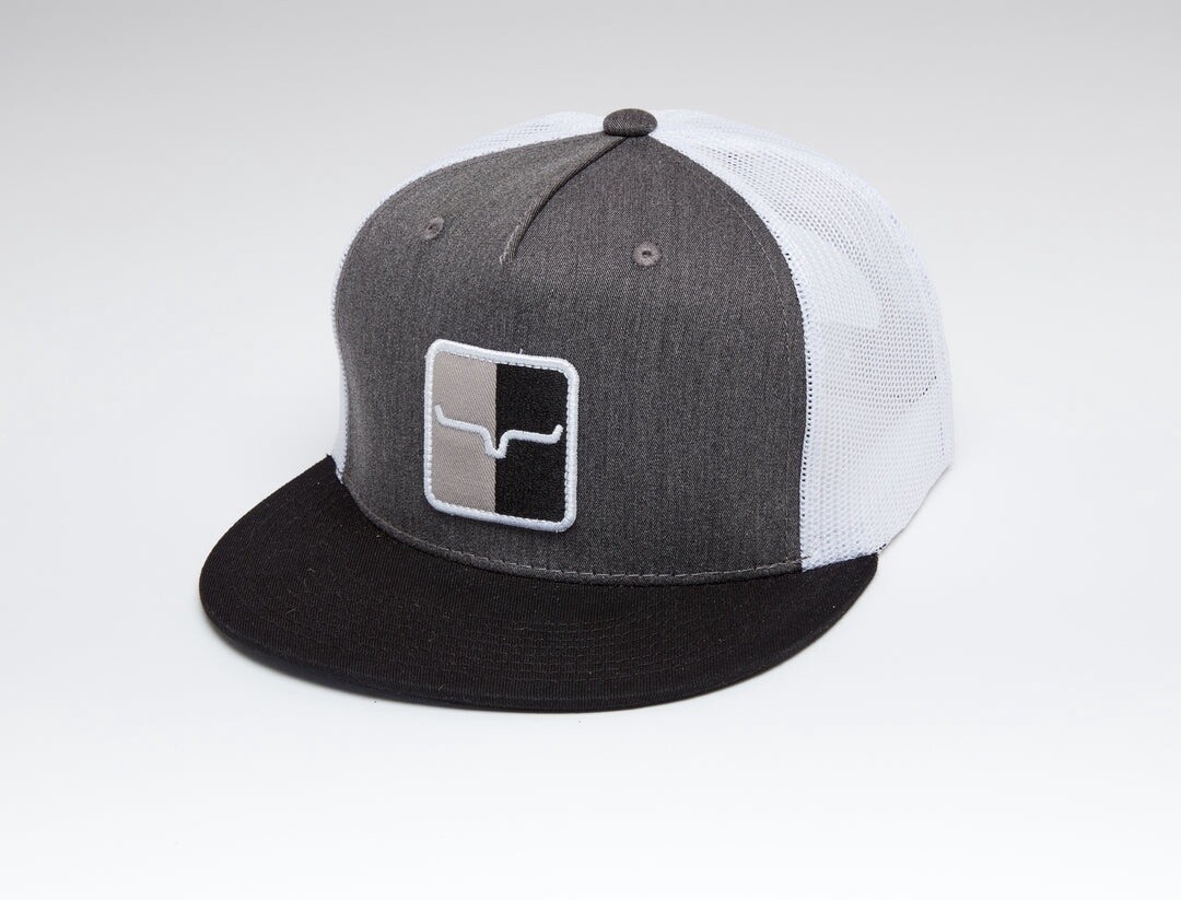 Mirror Trucker-Charcoal Heather