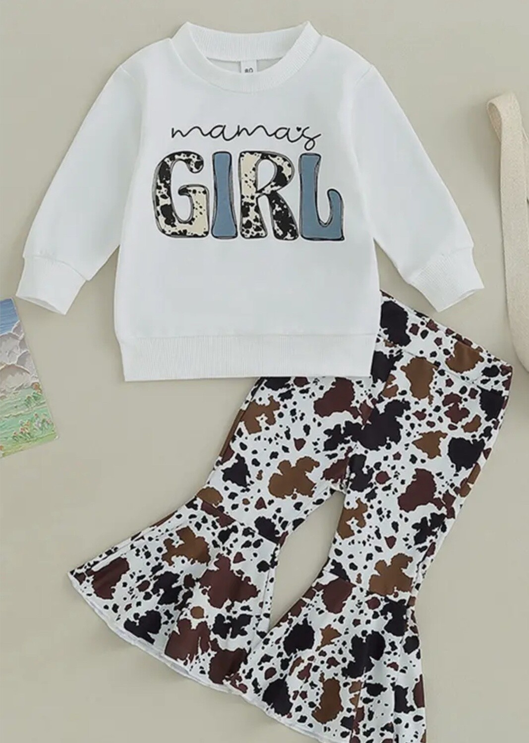 Mamas Girl cowprint
