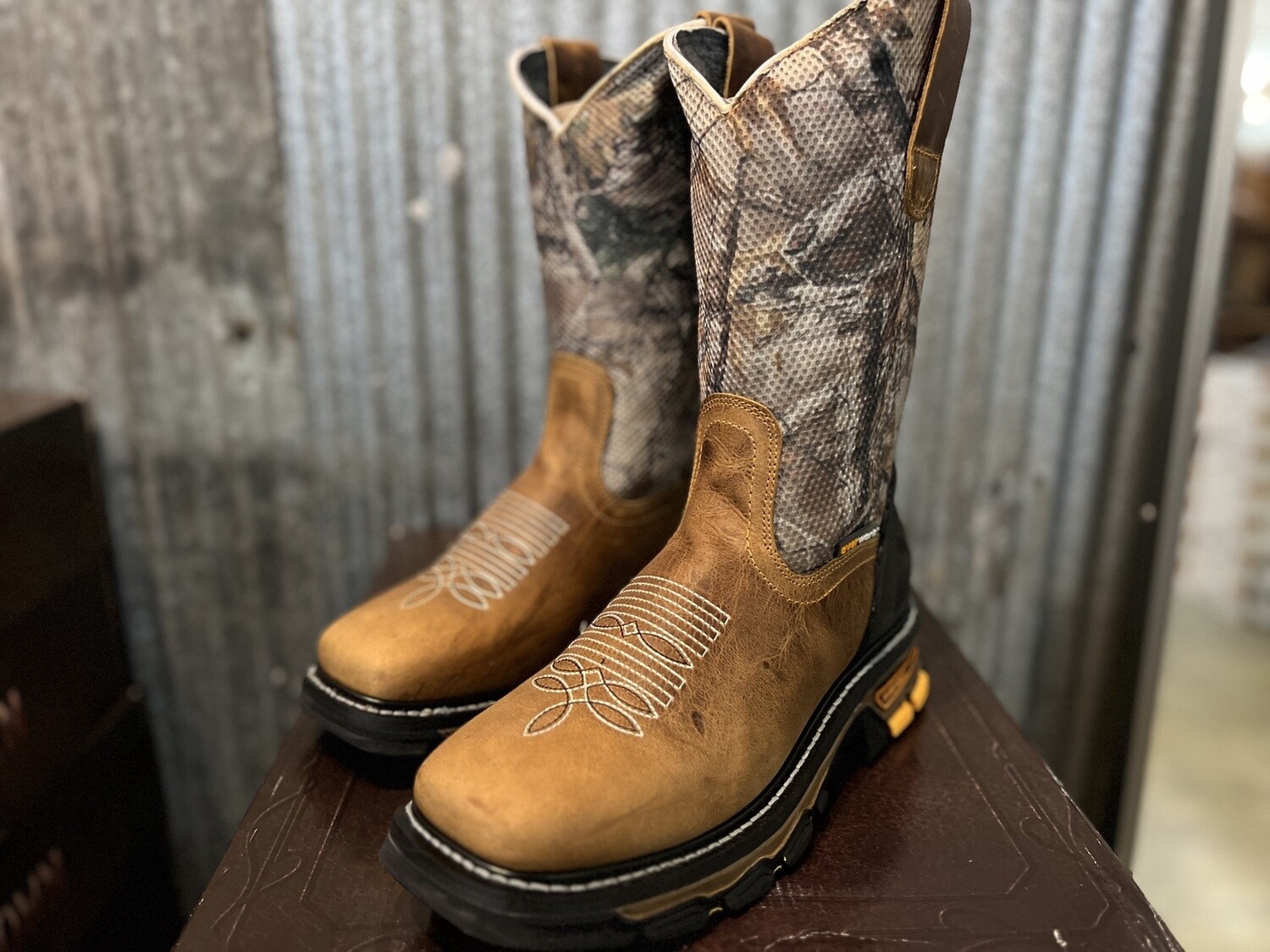 Camo/Brown Workboot